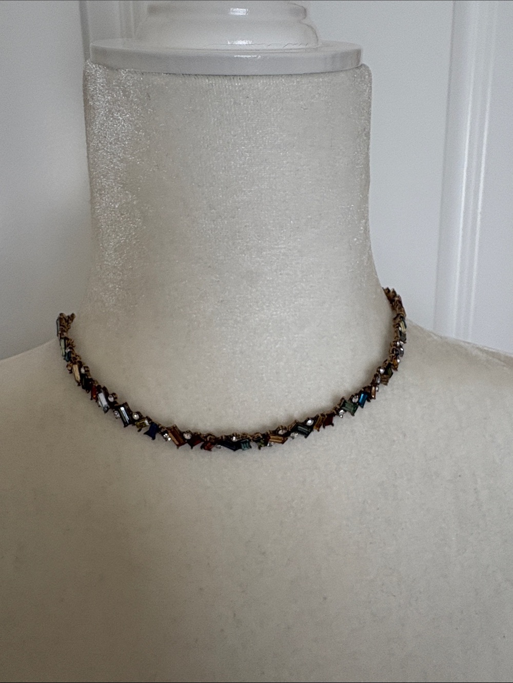 LOFT Multi-Color Gemstone Choker Necklace